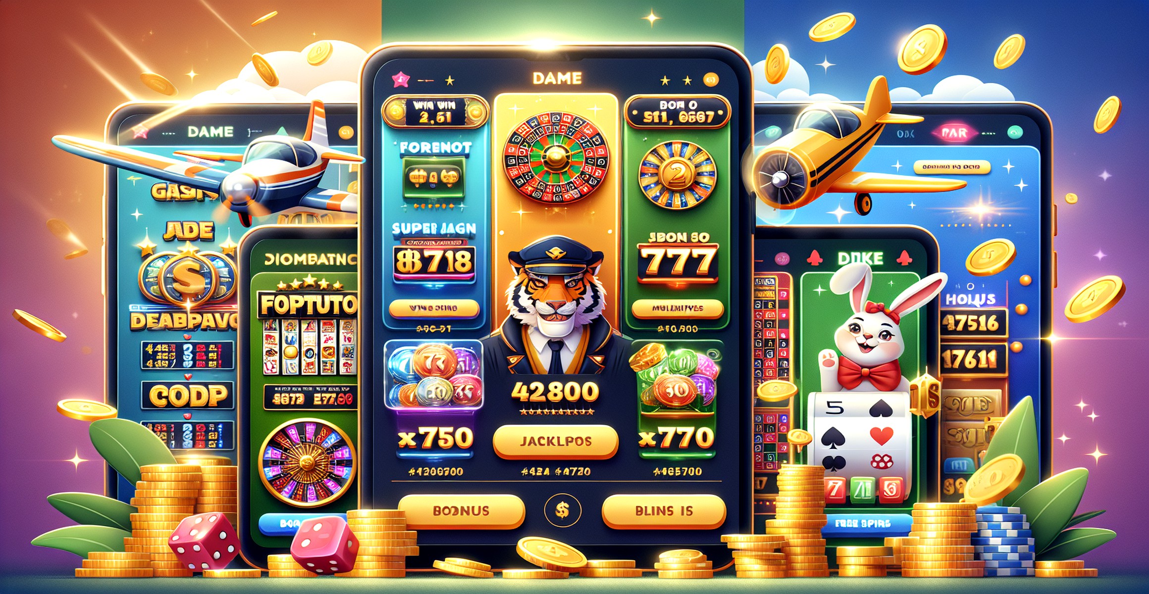 Victory Fortune Rabbit Slots - Online Slot Game at APK Victory